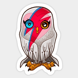 David B-OWL-ie Sticker